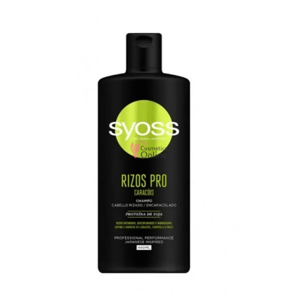 Sampon pentru par pentru par cret si ondulat, Syoss Rizos Pro, 440 ml